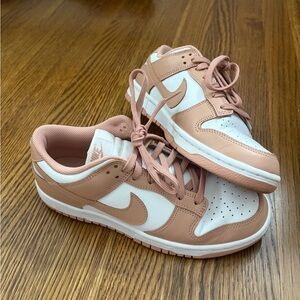 Nike Women’s Dunk Low Sneakers in Rose Whisper